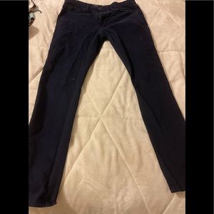 Men’s khaki pants navy blue size 34/32